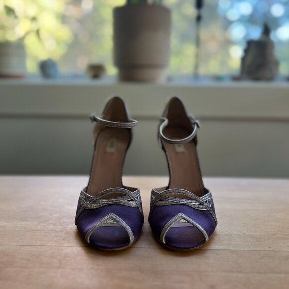 Prada Purple Heels - Picture 2 of 6